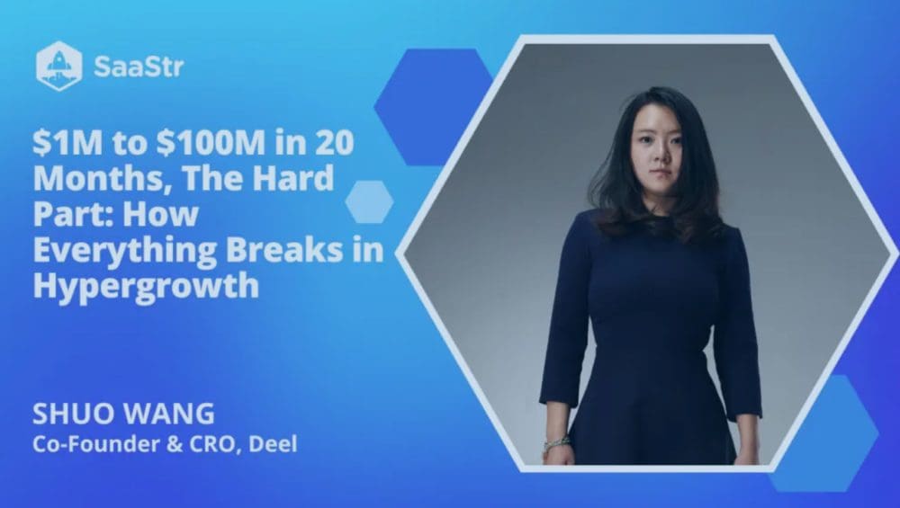 10 Things Deel Did to Get from $1M to $100M ARR in 20 Months Deel recently announced it had crossed $1 billion in ARR, joining the exclusive club of B2B companies that have reached true unicorn revenue status. But how did they actually get there? The foundati…