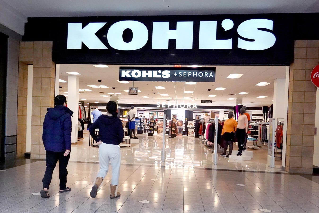 Small investors piled into Kohl's Tuesday and sent shares flying upwards as the department store retailer became the latest business caught up in a stock market frenzy.