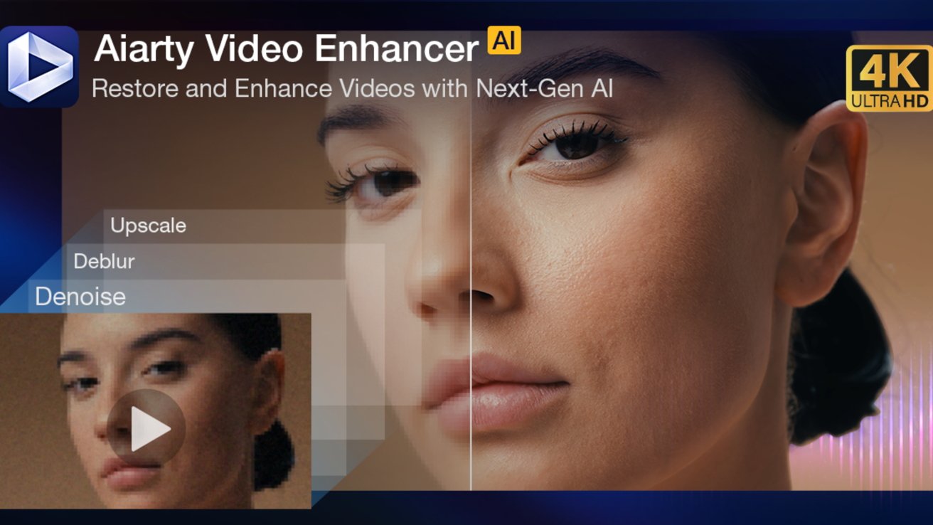 Upgrade your video footage with Aiarty Video Enhancer, an AI-powered video editing suite that will make even the oldest video footage look great on your 4K TV.Aiarty Video Enhancer. Image source: DigiartyEveryone has old iPhone footage, low-light shots, or ag…