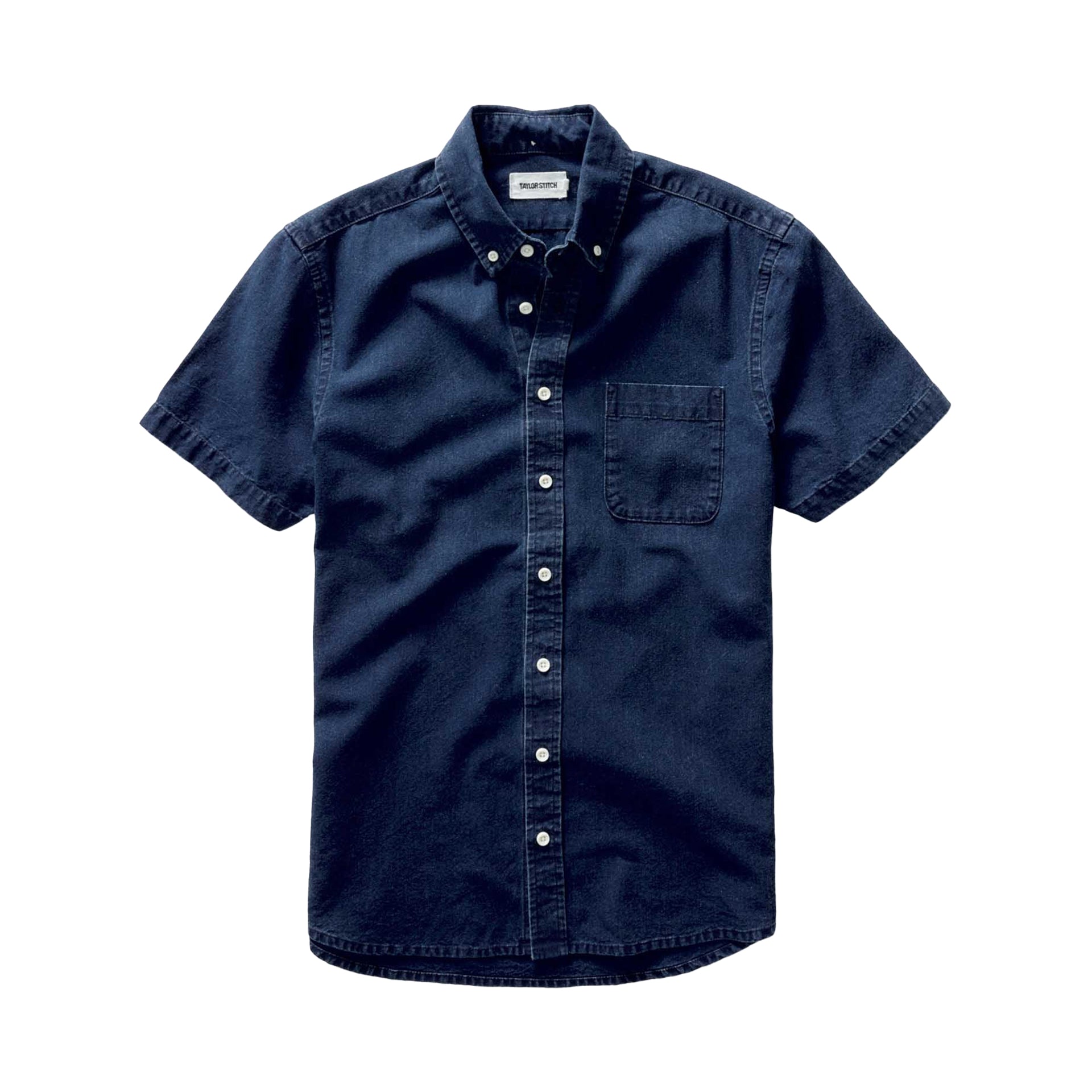 A lighter-weight, short-sleeve alternative to traditional denim shirts, Taylor Stitch's Jack in Rinsed Indigo is bound to become a warm-weather staple. It's made from indigo-dyed organic cotton that will fade and soften with wear, giving it a look unique to h…