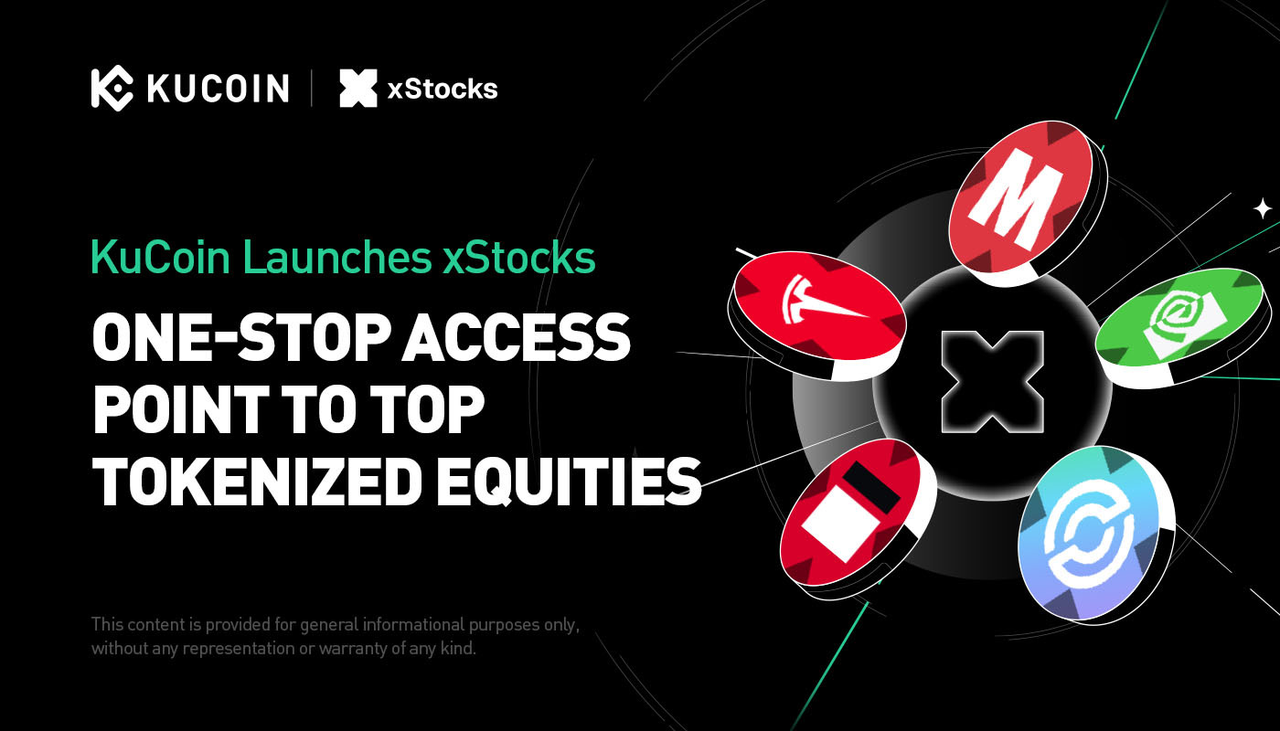July 18th, 2025 – VICTORIA, Seychelles On July 18, 2025, the leading global cryptocurrency exchange KuCoin officially announced the listing of xStocks and that they are joining the xStocks alliance. xStocks are tokenized stocks powered by the Swiss-based comp…
