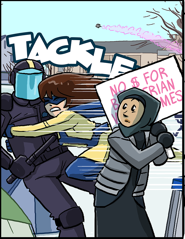 Every month at the Dumbing of Age Patreon there’s two new exclusive bonus strips — one that patrons get to vote on, and another that’s my choice!   This month, I choose an AMAZI-GIRL moment that’s immediately prior and concurrent to today’s strip!  Check out …