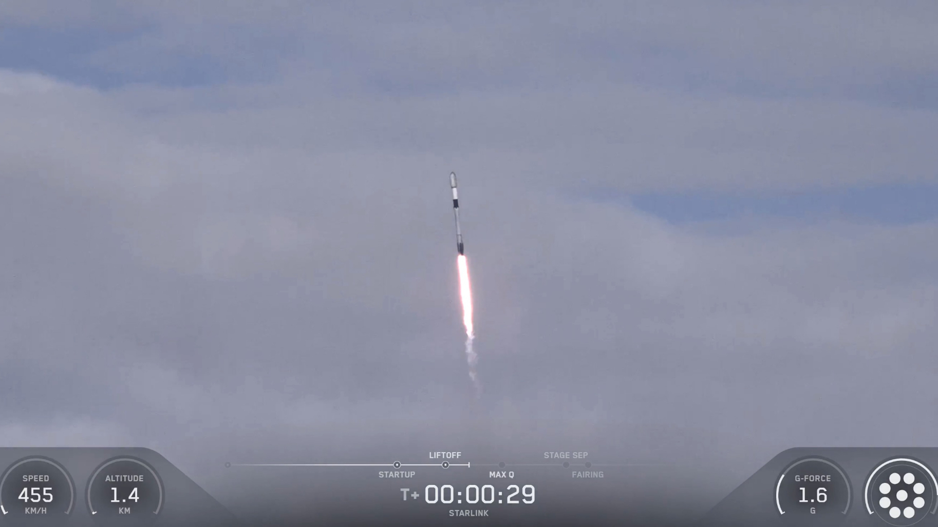 SpaceX launched 24 more of its Starlink internet satellites today (Sept. 19), sending them up from Vandenberg Space Force Base in California.