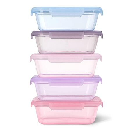 Amazon [amazon.com] has 10-Piece Ello Snap & Nest 4.5 Cup Plastic Meal Prep Set (3 Colors) for $11.99. Shipping is free w/ Prime or on $35+.

Available Colors:Berry Fields [amazon.com]
Desert Fiel