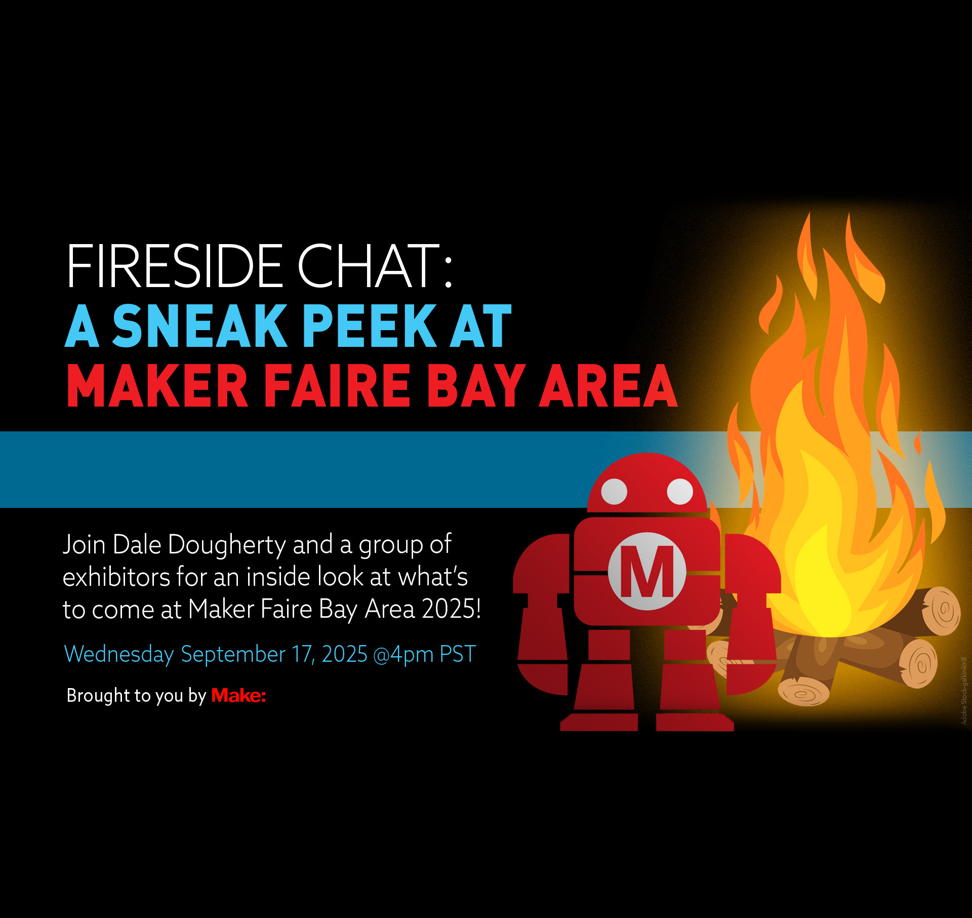 Join Dale Dougherty and a group of exhibitors for an inside look at what’s to come at Maker Faire Bay Area 2025!
The post A Sneak Peek at Maker Faire Bay Area 2025 appeared first on Make: DIY Projects and Ideas for Makers.