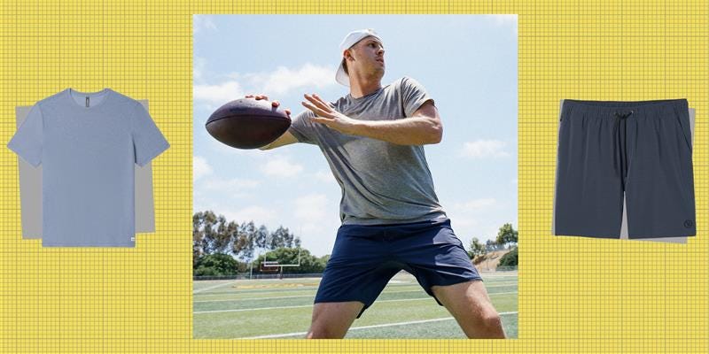Jared Goff joined Vuori as its latest brand ambassador, and he has the fits to prove it.