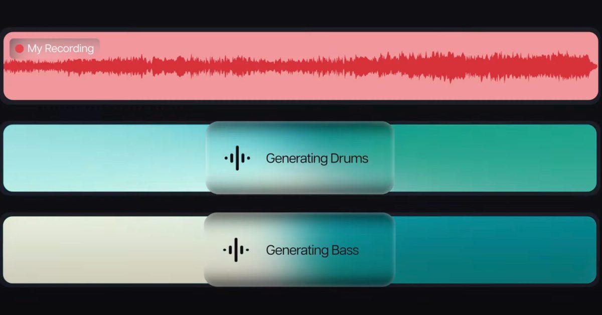In an update earlier today, the 2024 iPad App of the Year, Moises, released an impressive feature called AI Studio. It takes a recording of a single instrument and generates other instruments that match the original beat and style. Here’s how it works.



 mo…