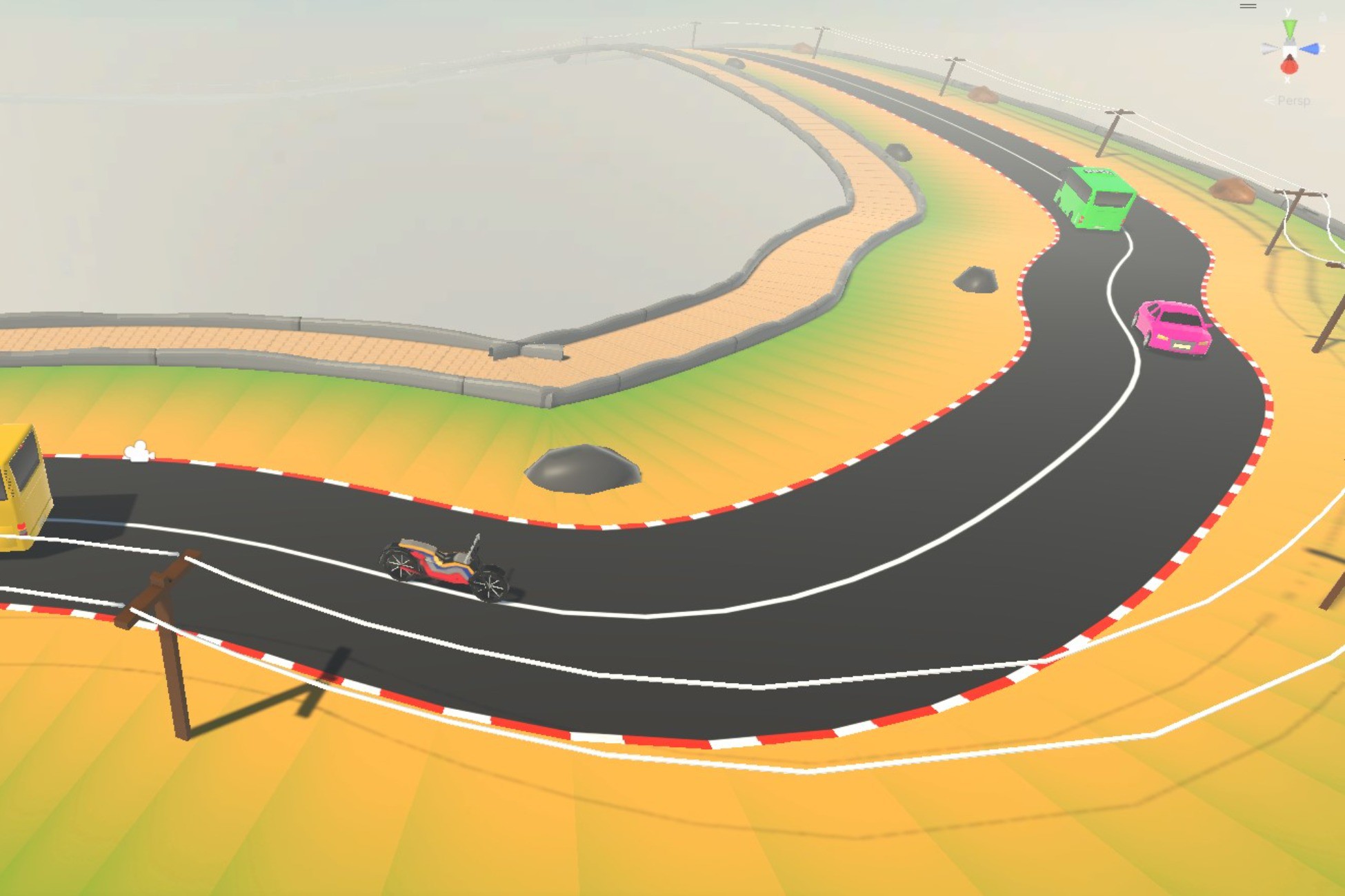 A spline tool for creating paths with meshes, including adding traffic vehicles on pathCan work on all platforms This Spline Mesher has the following abilities:<ul><li>Ability to bend static meshes along the Spline like a road. You can add multiple meshes as …