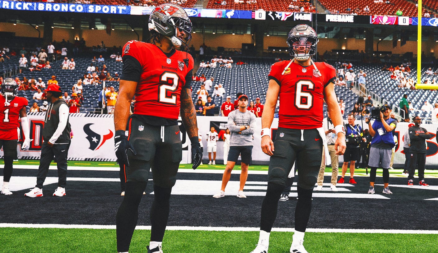 Emeka Egbuka has arguably been one of the best wide receivers in the NFL so far this season, but Baker Mayfield hasn't been surprised by the rookie's immediate contributions.