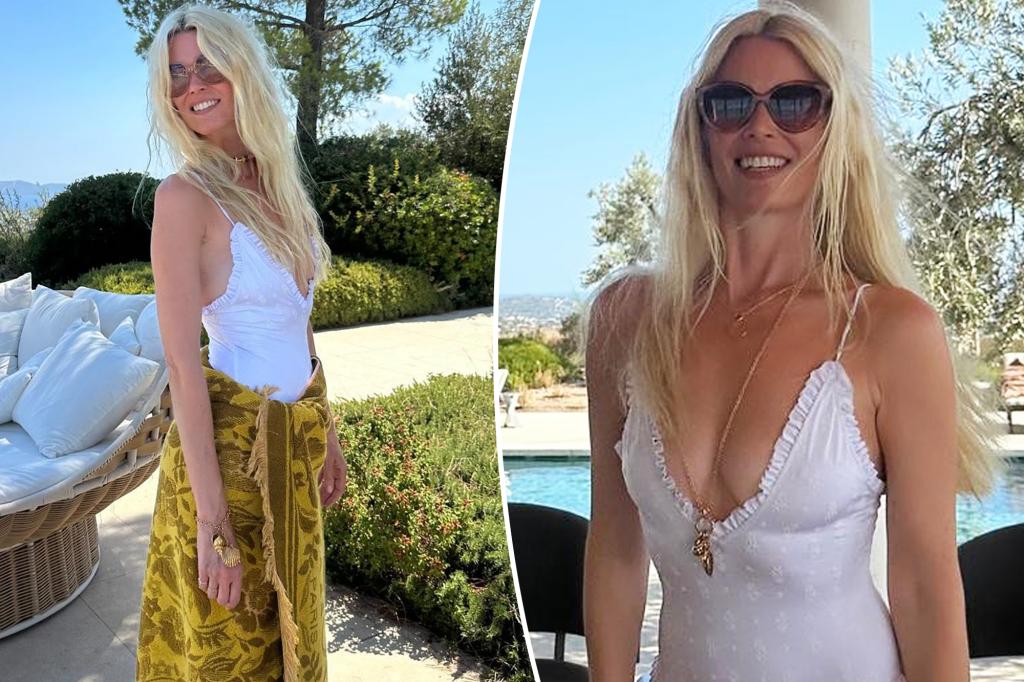 "55 today, so lucky to have a happy and healthy birthday!!" the German supermodel captioned her post on Instagram.