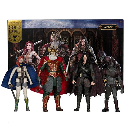 *Amazon [amazon.com]* has *4-Pack McFarlane Toys The Lord of Rings: The War of The Rohirrim 4" Action Figures (Gold Label Collection)* for *$15.54*. Shipping is free w/ Prime or on $35+. 
 
Product...
