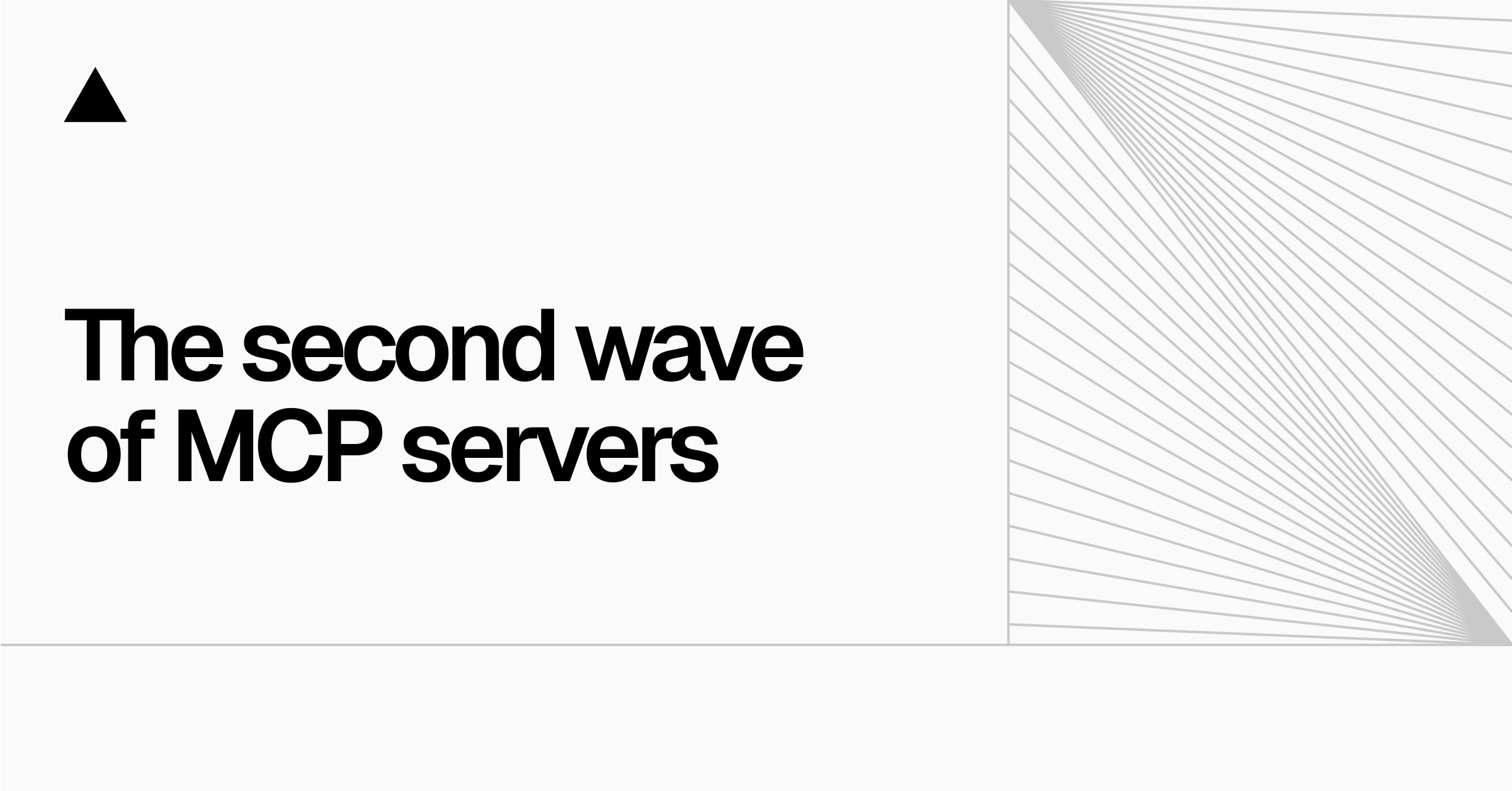 When the MCP standard first launched, many teams rushed to ship something. Many servers ended up as thin wrappers around existing APIs with minimal changes. A quick way to say "we support MCP". At the time, this made sense. MCP was new, teams wanted to get so…