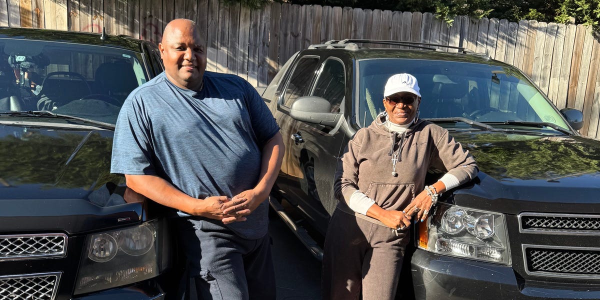Michael Rumph and Darlene Person, siblings in Atlanta, built a profitable 13-car Turo fleet that started with their mother's car in 2022.