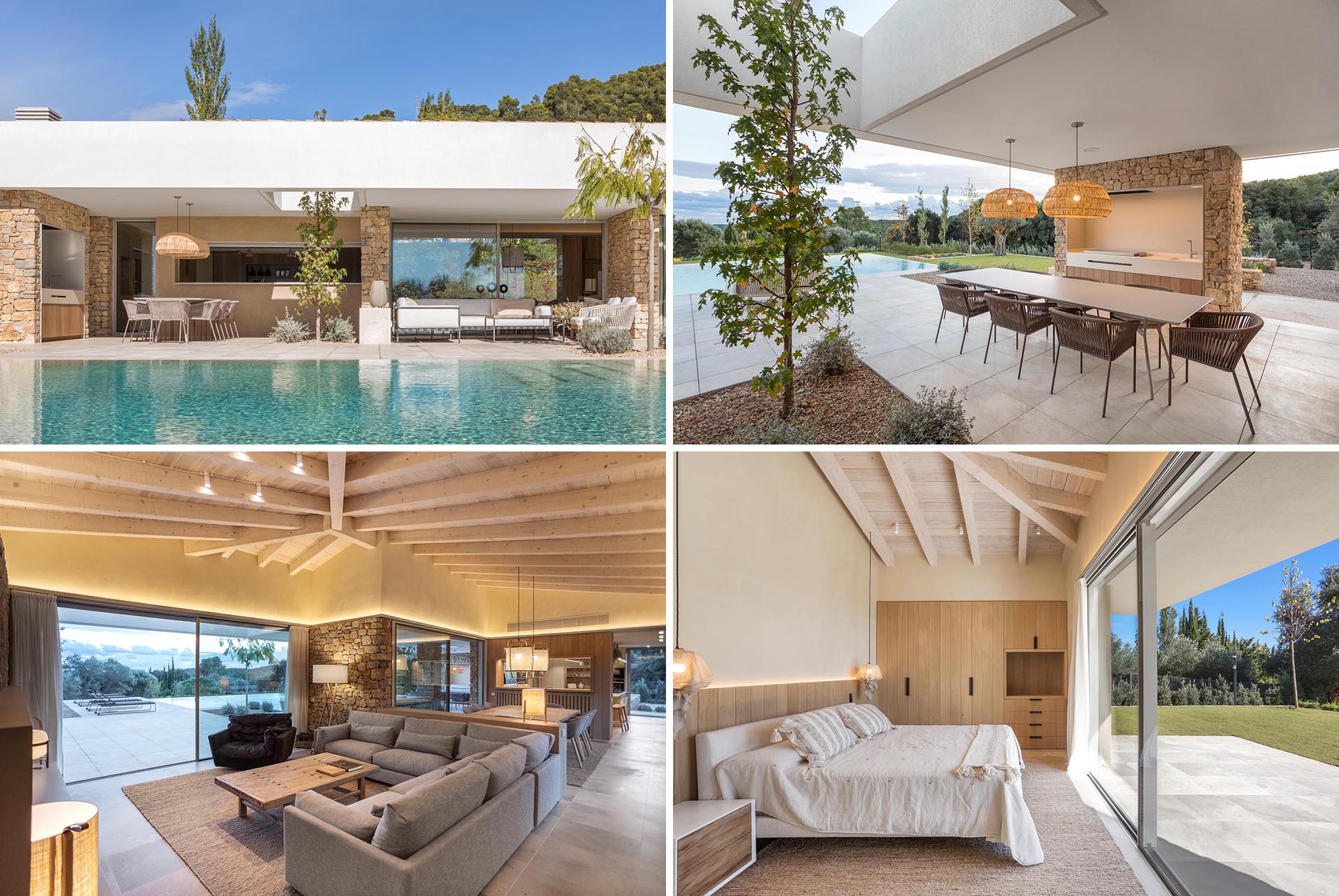 Set within the peaceful surroundings of Montrás on Spain’s Costa Brava, this modern family home by Dom Arquitectura was designed with one clear goal in mind. To create a relaxed, light filled house where outdoor entertaining feels effortless and natural. From…