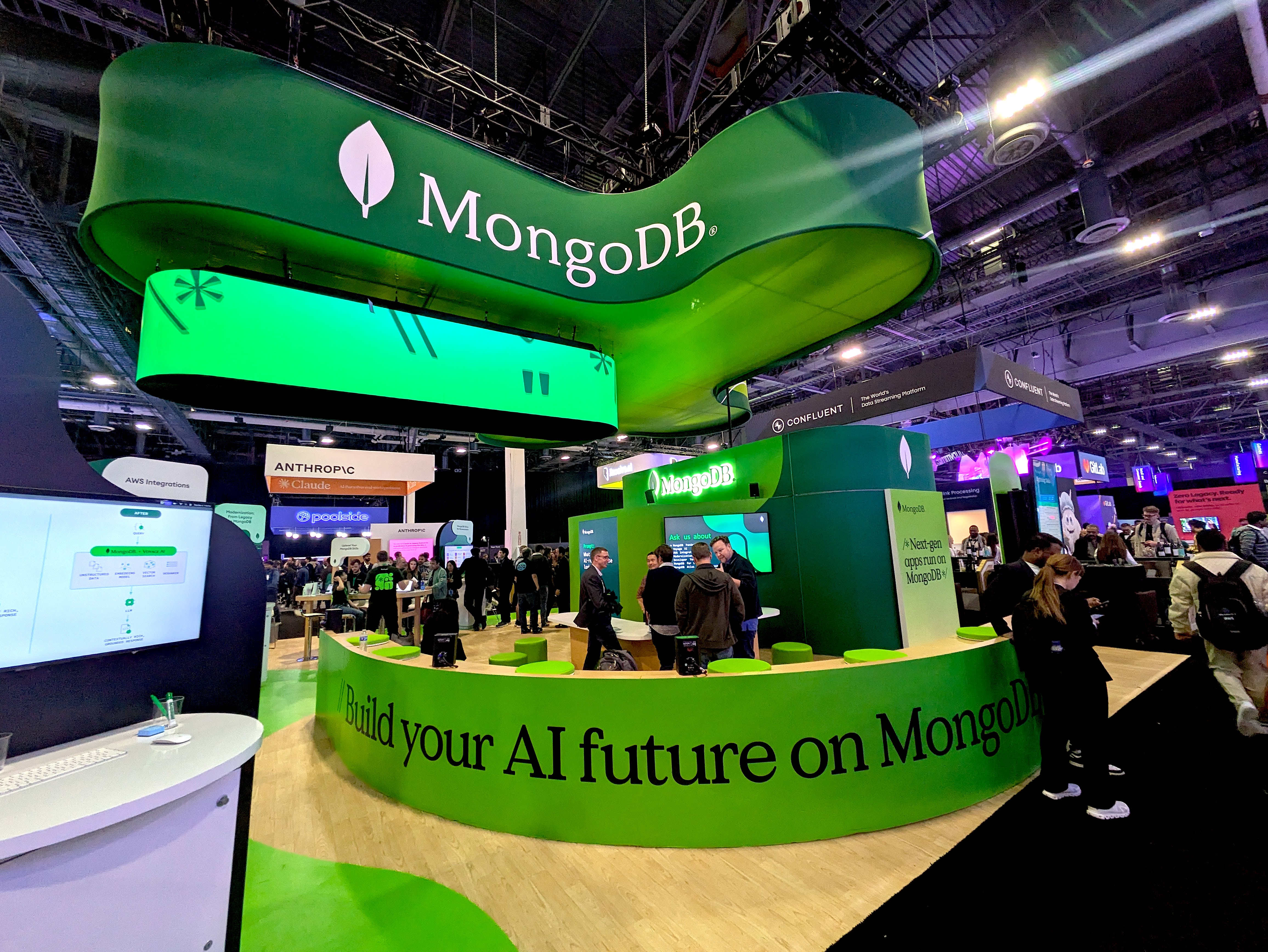 MongoDB Inc. is making its play for the hearts and minds of artificial intelligence developers and entrepreneurs with today’s announcement of a series of new capabilities designed to help developers move applications from prototype to production more quickly.…