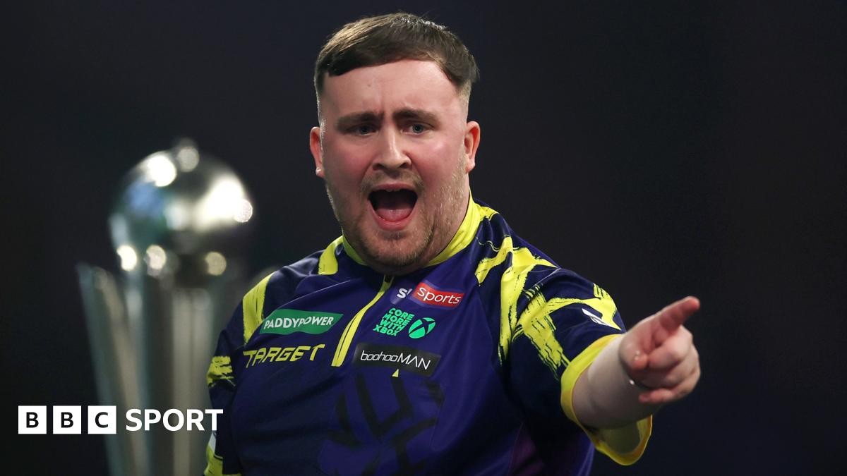 Luke Littler produces a stunning display to thrash Gian van Veen 7-1 and win the PDC World Championship for the second year running.