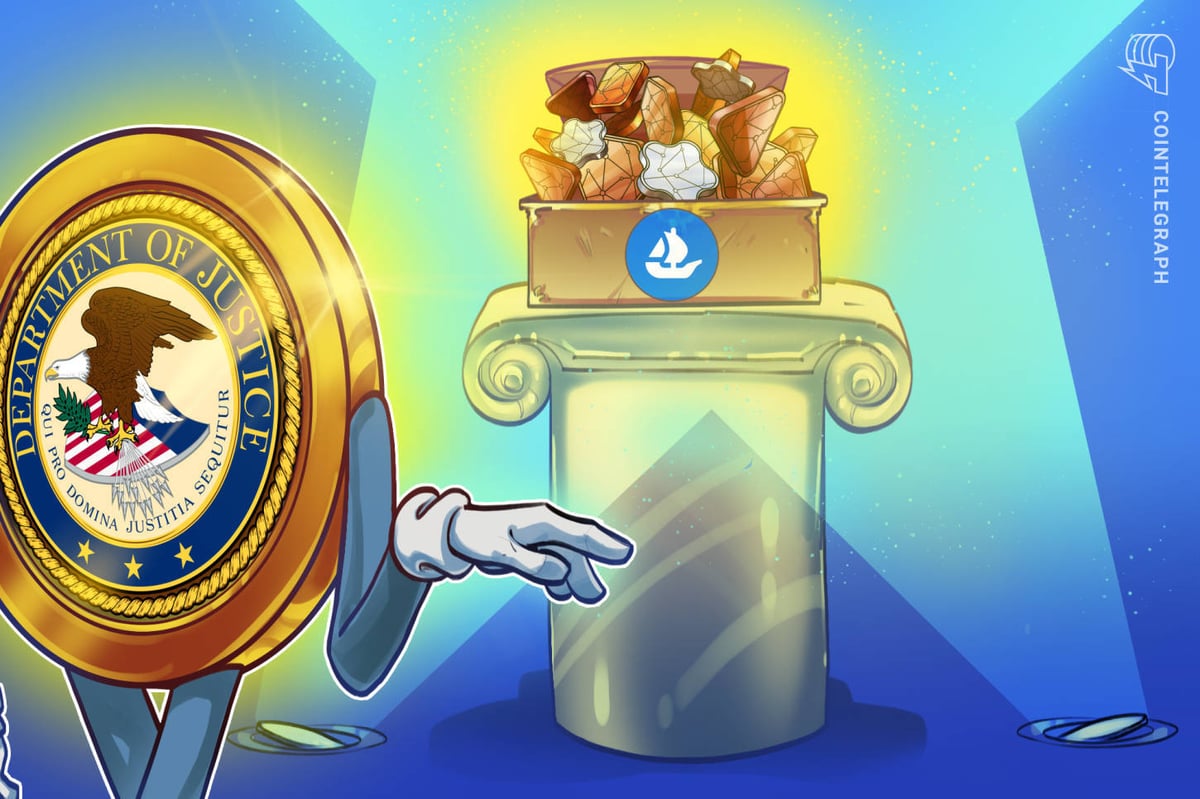 The Justice Department will drop its case against Nathaniel Chastain, a former OpenSea manager who successfully appealed a wire fraud and money laundering conviction.