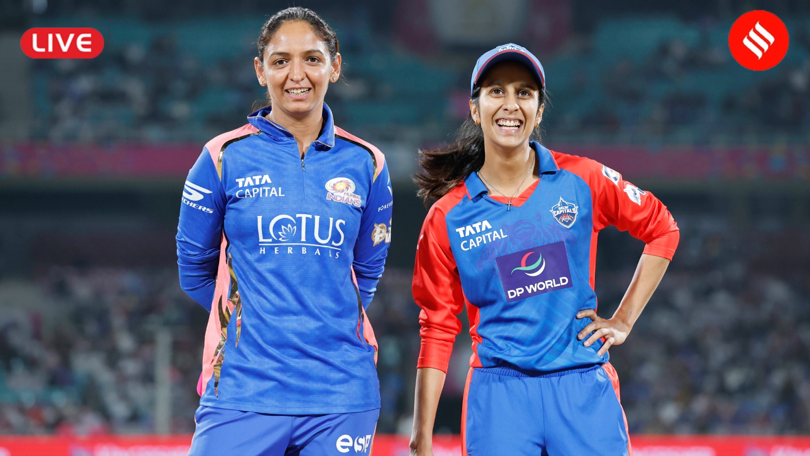 DC vs MI Women Live Cricket Score, WPL 2026 Today Match Online Updates: Harmanpreet Kaur-led Mumbai Indians will lock horn with Jemimah Rodrigues-led Delhi Capitals in Match No. 13 in Vadodara.