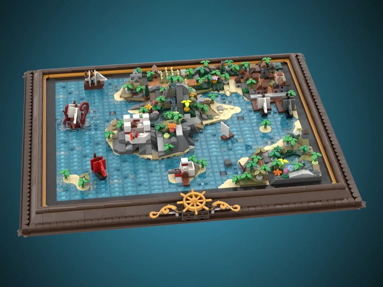 Modular LEGO Pirate Map (With A Kraken) Lets You Redesign Your Own Adventure Every Single DayX marks the spot, but which spot? George Brickman’s Modular Pirate Map refuses to commit, and that’s precisely why I love it. This LEGO Ideas...