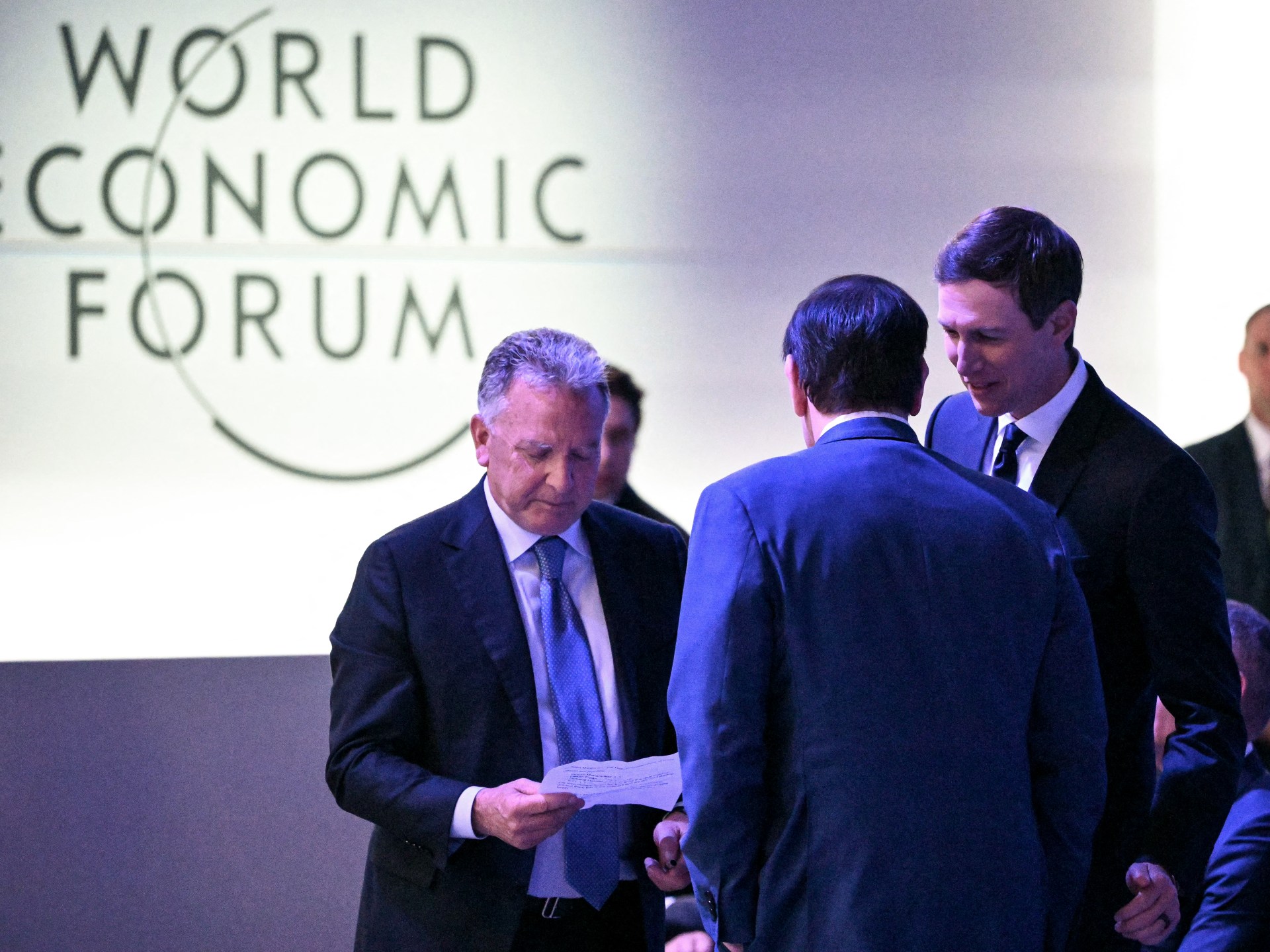 The announcement comes before a meeting between US President Trump and his Ukrainian counterpart, Zelenskyy, in Davos.