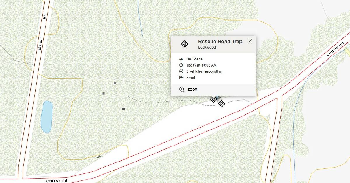 Fatal crash on Crusoe Road in Lockwood, south of Bendigobendigoadvertiser.com.au