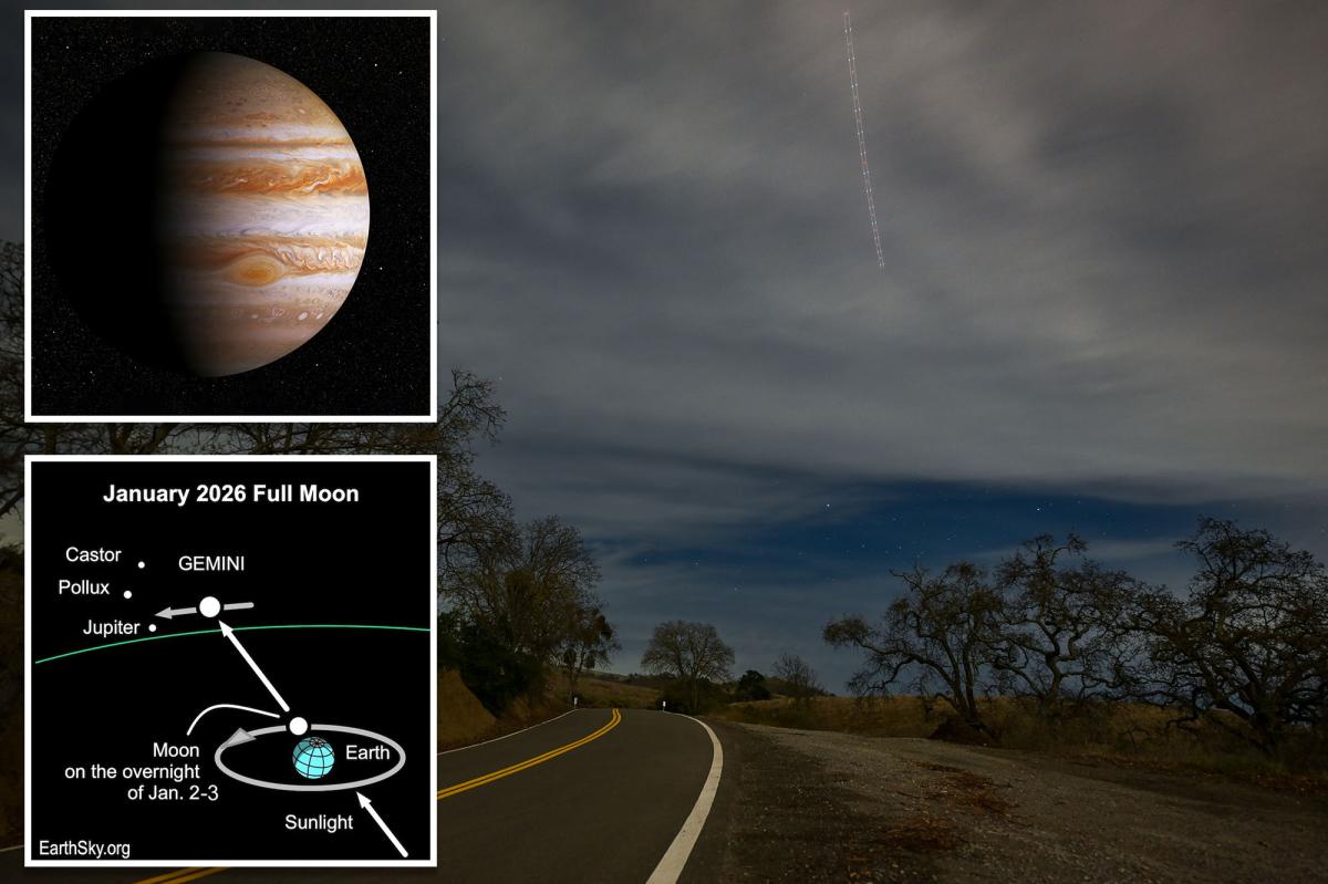 Most of the month's skywatching events happen on the same day — Jan. 3.