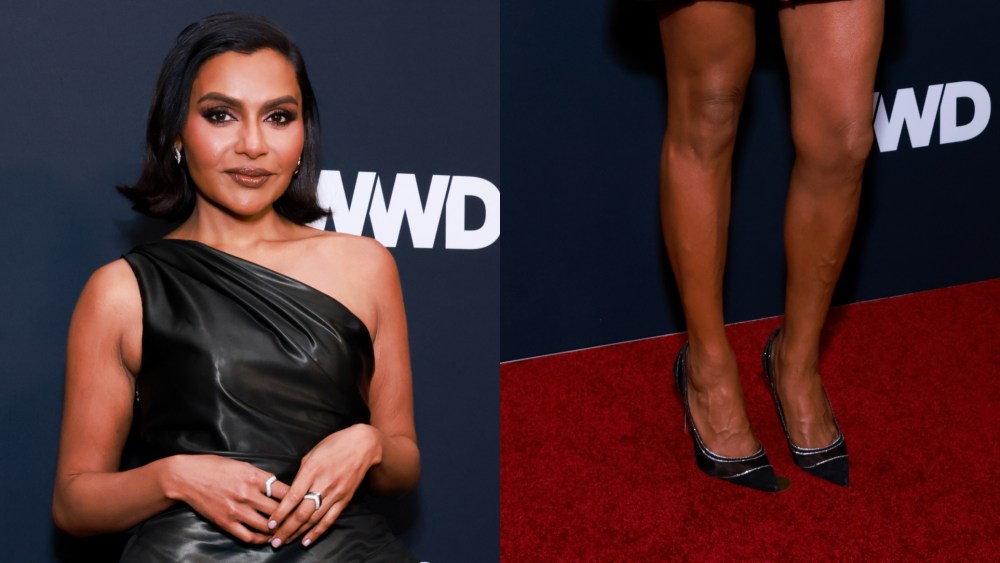 Mindy Kaling dressed up in TK for the 2026 WWD Style Awards in Los Angeles, where she presented Erin Walsh with the Style Maker of the Year award.