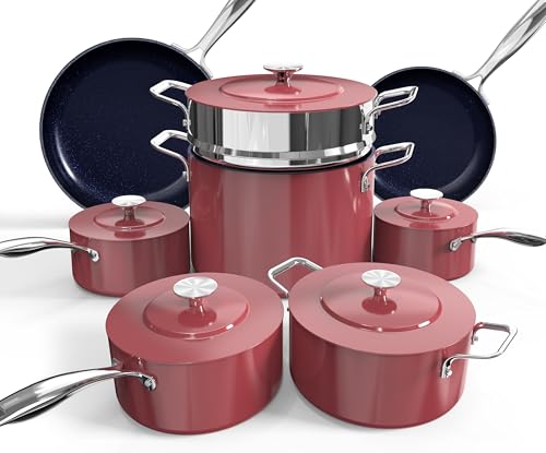 Nuwave Lux 13 Piece Ultra Non-Stick Forged Lightweight Induction Ready Cookware Set For $175.50 Shipped From Amazon This was selling for $389.99 yesterday and is now the lowest price ever from Amazon. PREMIUM CONSTRUCTION – Each cookware is strong and durable…