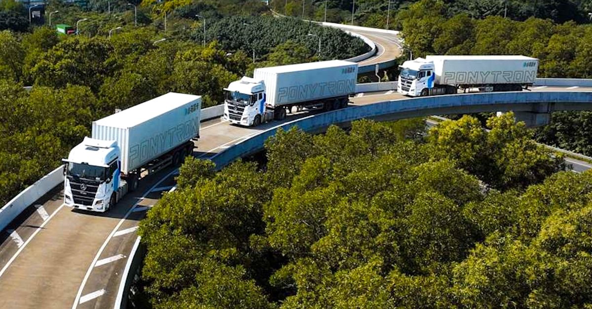 Instead of betting the farm on fully self-driving trucks from the jump, Chinese equipment and heavy truck brand SANY is putting a seasoned driver in a lead vehicle with as many as four autonomous heavy trucks programmed to follow his lead.



 more…