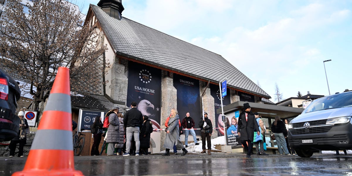 "Our sympathies to those who fell victim to these scams," the USA House wrote in a warning notice to Davos attendees posted on its website.