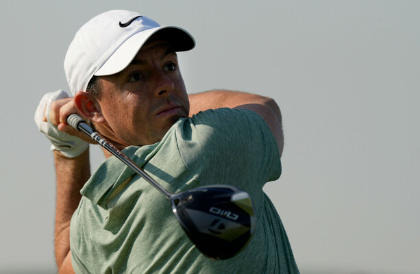 McIlroy sets the early pace at five-under, while Shane Lowry opens with a round of two-under.