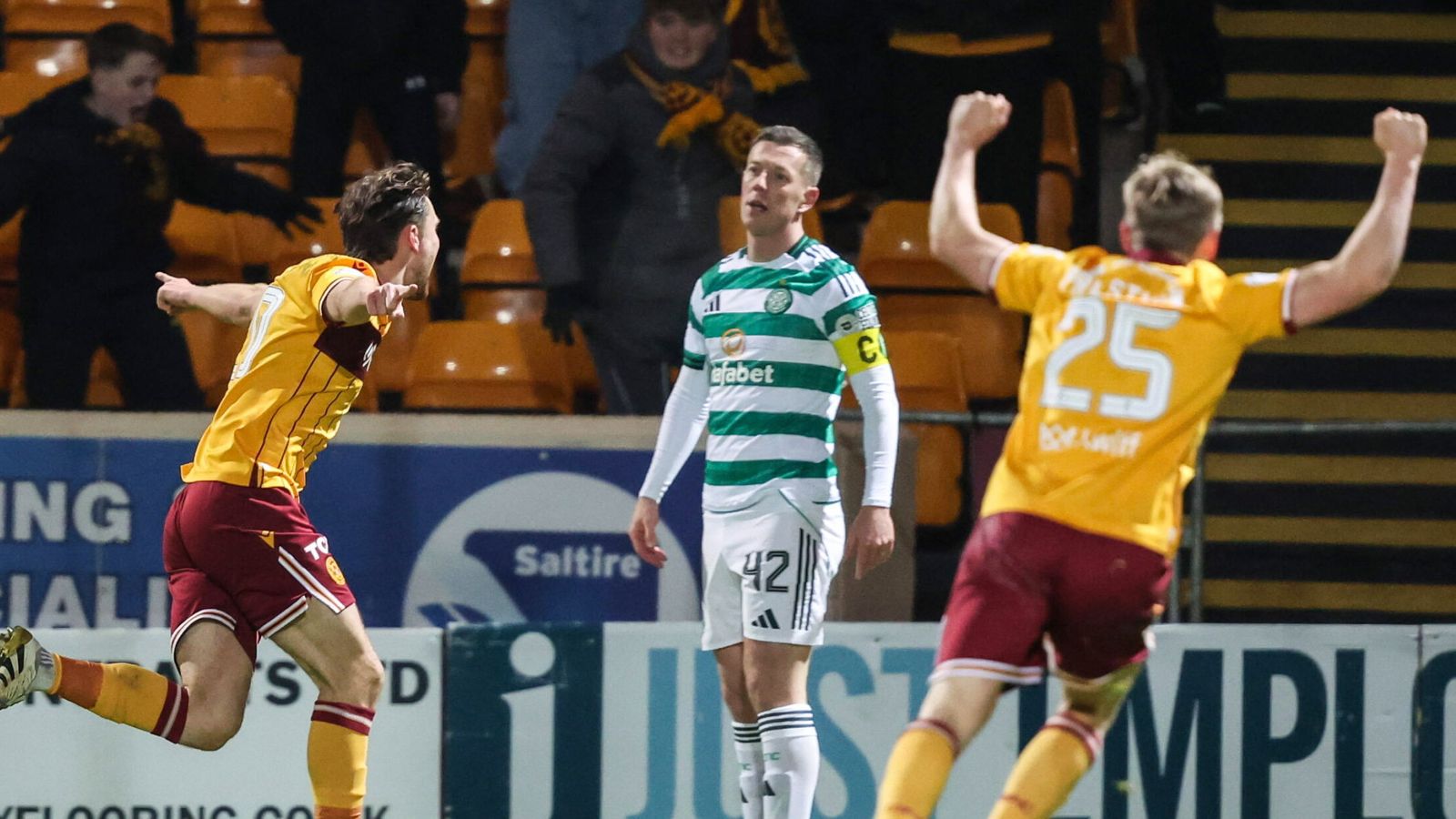 Celtic were taught a lesson by Motherwell as they missed another chance to end 2025 level at the top of the Scottish Premiership.