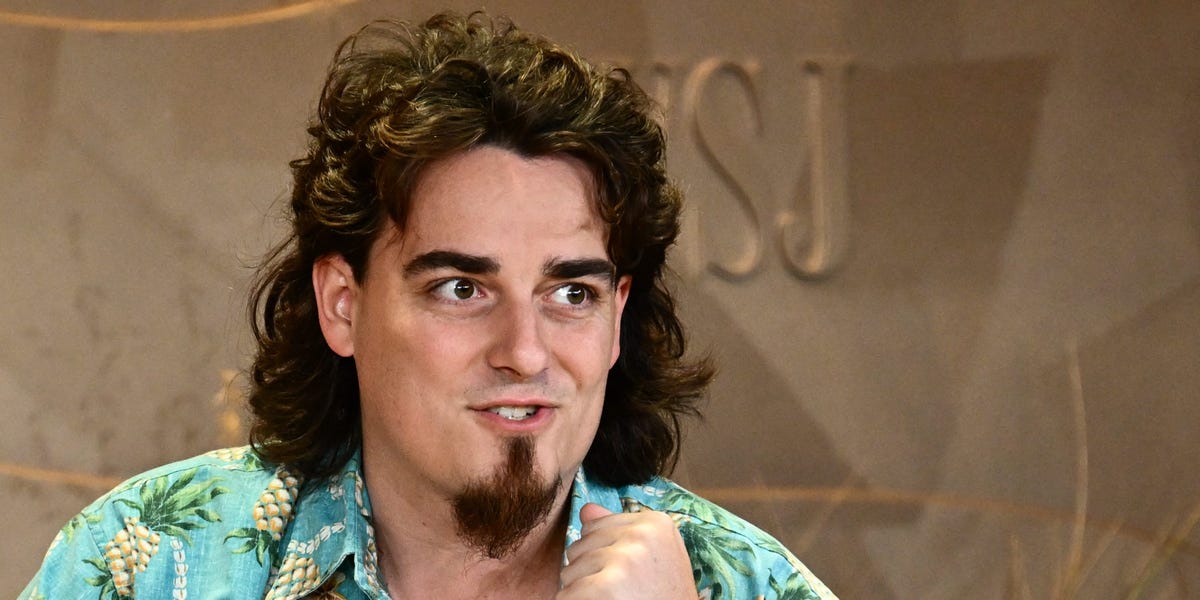 "I'd say I'm broadly aligned," Anduril founder Palmer Luckey said in an interview on Wednesday, adding that some of Trump's plans might be "bad moves."