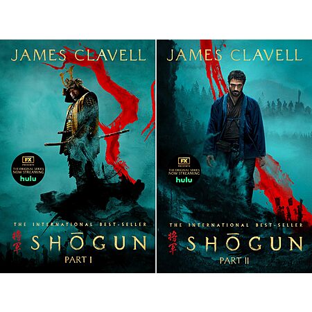 Amazon [amazon.com] has James Clavell: Shogun (Part 1 or 2) Kindle Edition for $1.99 each.

Available:Part 1 [amazon.com]
Part 2 [amazon.com]