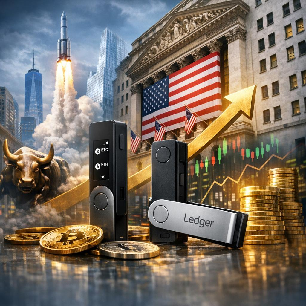 Ledger, the French maker of hardware wallets for crypto assets, is reportedly moving ahead with plans for a potential initial public offering (IPO) in New York, signaling continued momentum in public market interest for digital asset companies.&nbsp; The listing w…