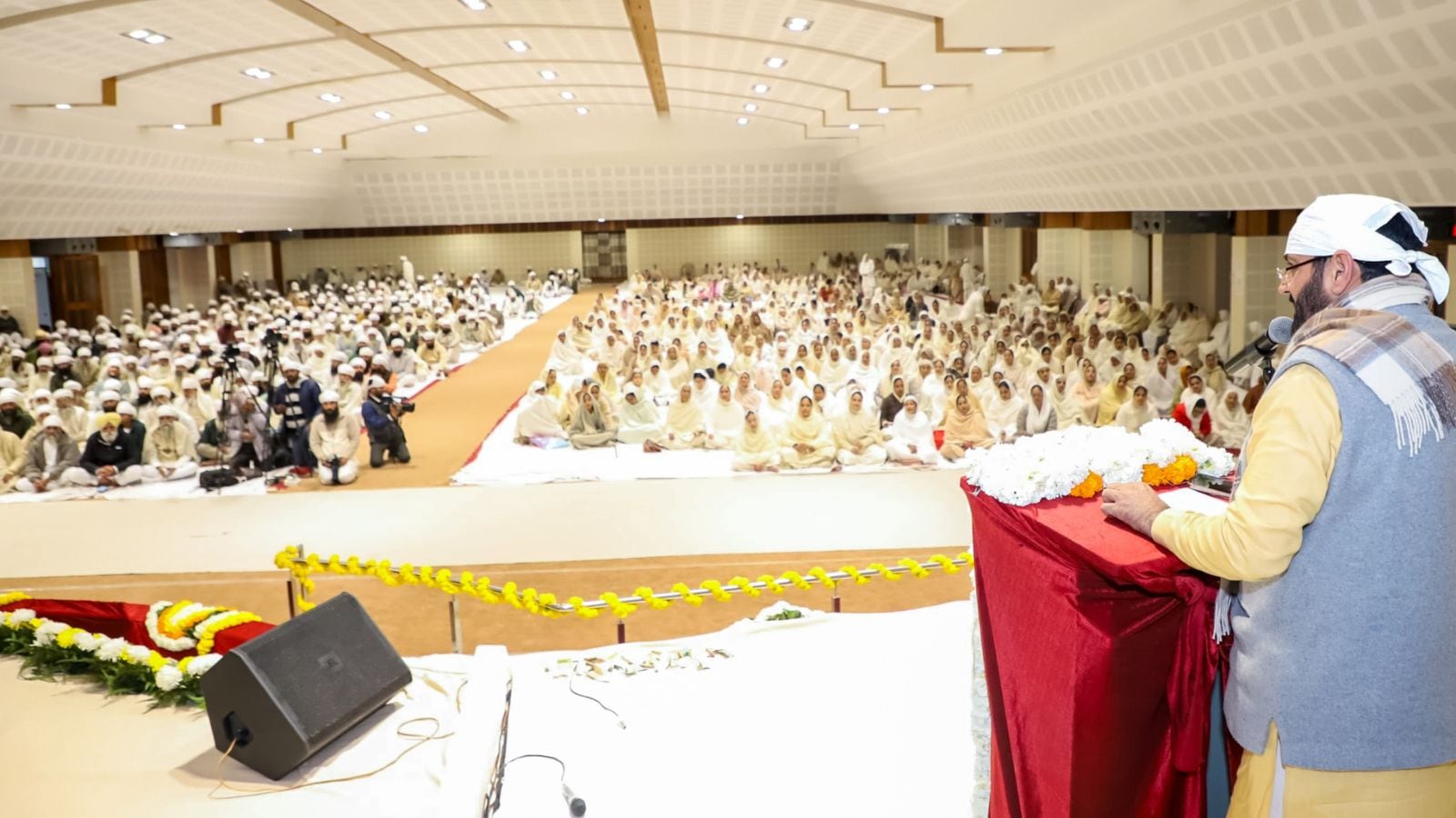 The CM attended a grand commemorative programme at Sri Bhaini Sahib in Samrala, Ludhiana district of Punjab, organised on the birth anniversary of Satguru Ram Singh Ji Maharaj, the revered saint and social reformer.
