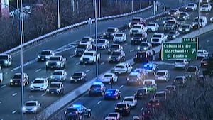 The crash happened just as evening commuters started hitting the highway.