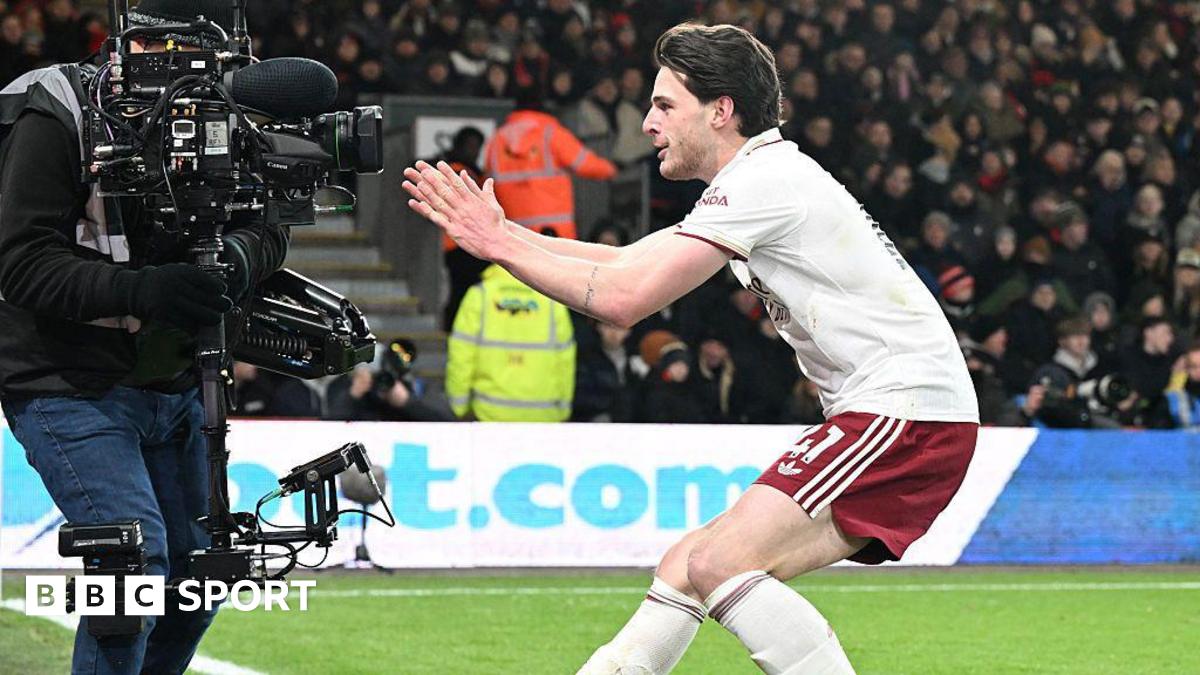How injury doubt Declan Rice "stretched himself to the very limit" to take Arsenal six points clear at the top of the Premier League.