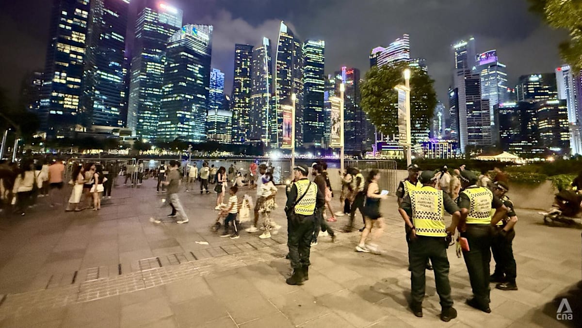 People who are planning to head down are advised to check the crowd levels on the Crowd@MarinaBay website.