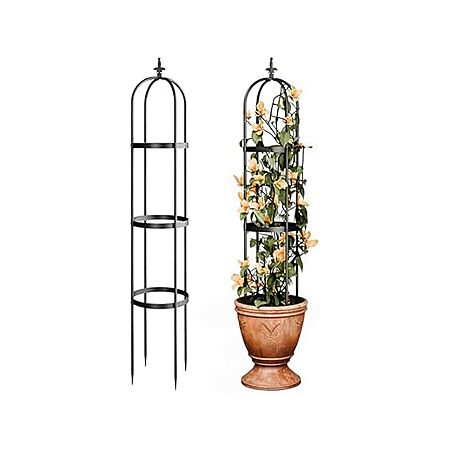 Woot [woot.com] has * 71" Idzo Obelisk Vertical Plant Support Trellis *for *$19.99*. Shipping is free w/ Prime. Otherwise shipping is $6.