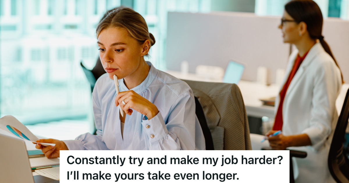 Talk about a hostile work environment!