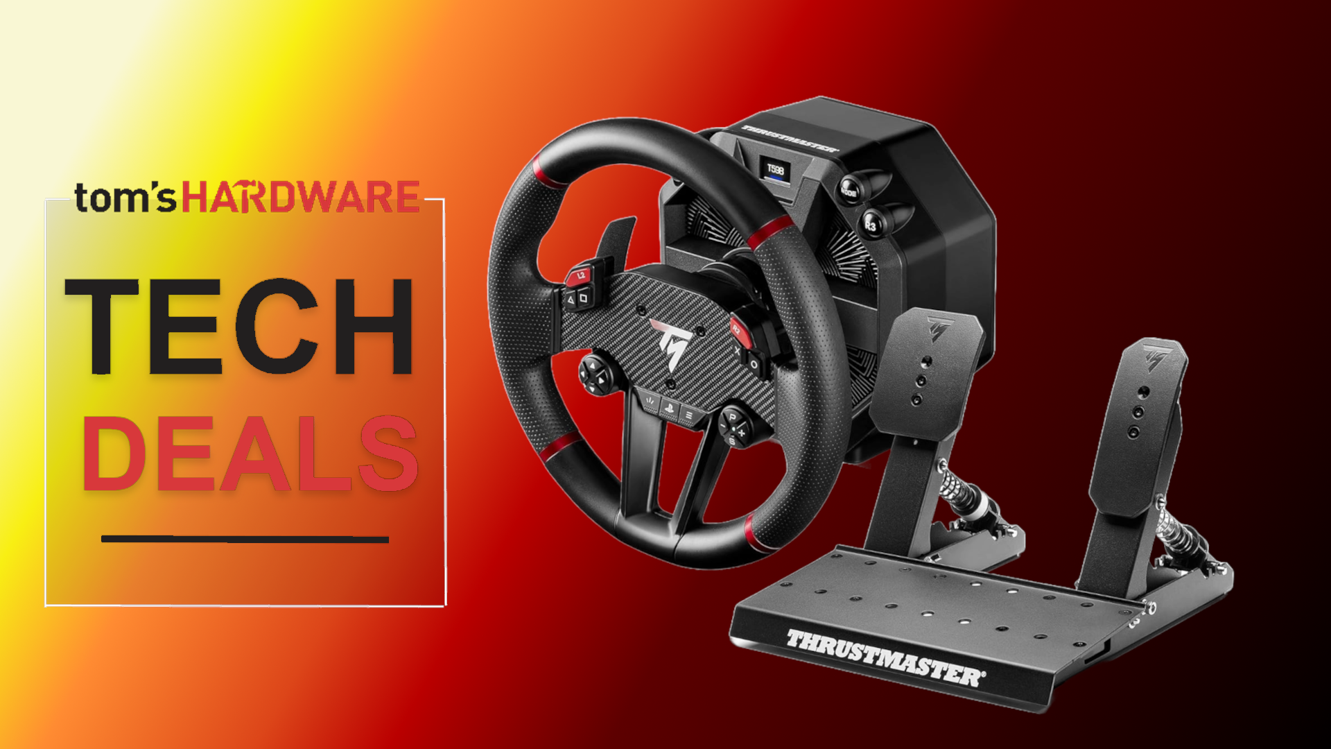 Thrustmaster is offering up to 40% off its popular racing wheels on Amazon, including a $125 discount on the high-end, direct-drive T598.