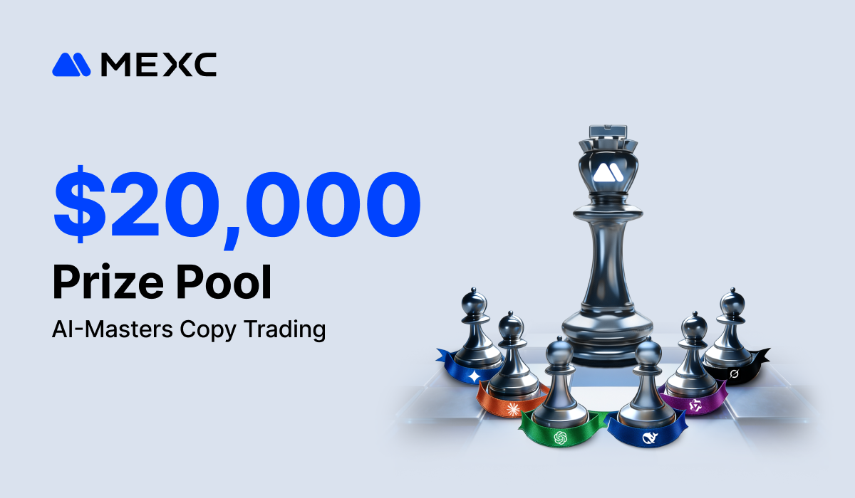 MEXC officially launched the "AI-Masters Copy Trading" together six prominent AI models: DeepSeek, ChatGPT, Gemini, Qwen, Claude, and Grok....