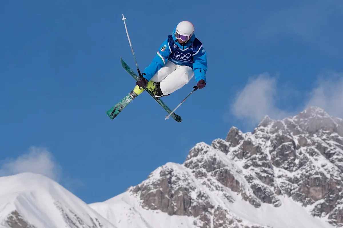 Miro Tabanelli sped down the steep incline before launching into a spin that expanded the limits of what is possible for daredevils on skis. Tabanelli reflected on his feat almost a year later as he was set to compete in the Milan Cortina Olympics in his home…