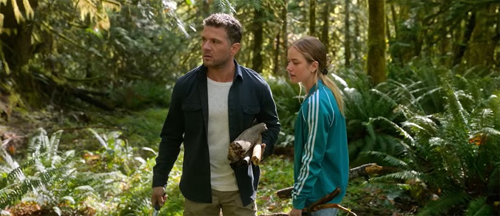 “Move and don’t look back.” Those words from Ryan Phillippe’s Danny to his daughter Alex (Amélie Hoeferle) at the opening of the tense, action-packed trailer for survival thriller One Mile. It’s actually one movie split into two from Paramount’s Republic Pict…