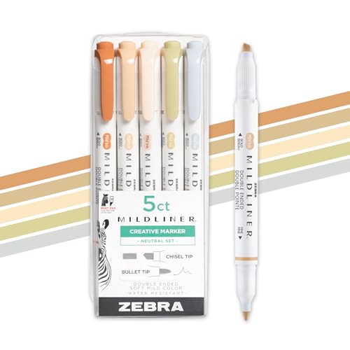 5 Pack Of Zebra Pen Mildliner Dual-Tip Highlighter Set For $3.56-$3.75 Shipped From Amazon This was selling for $6.69 yesterday and is now the lowest price ever from Amazon. Dual-Tip Highlighters for Study, Teaching & Creativity: Each Mildliner includes a bro…