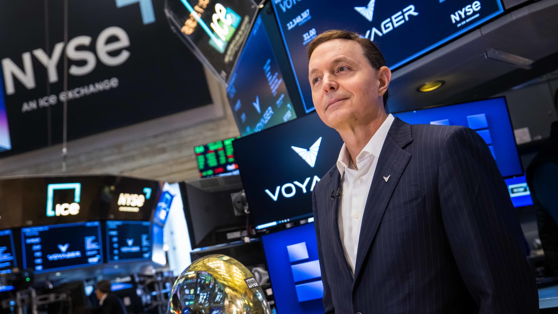 Voyager CEO Dylan Taylor said a two-year timeframe for data centers in space would be  "aggressive."