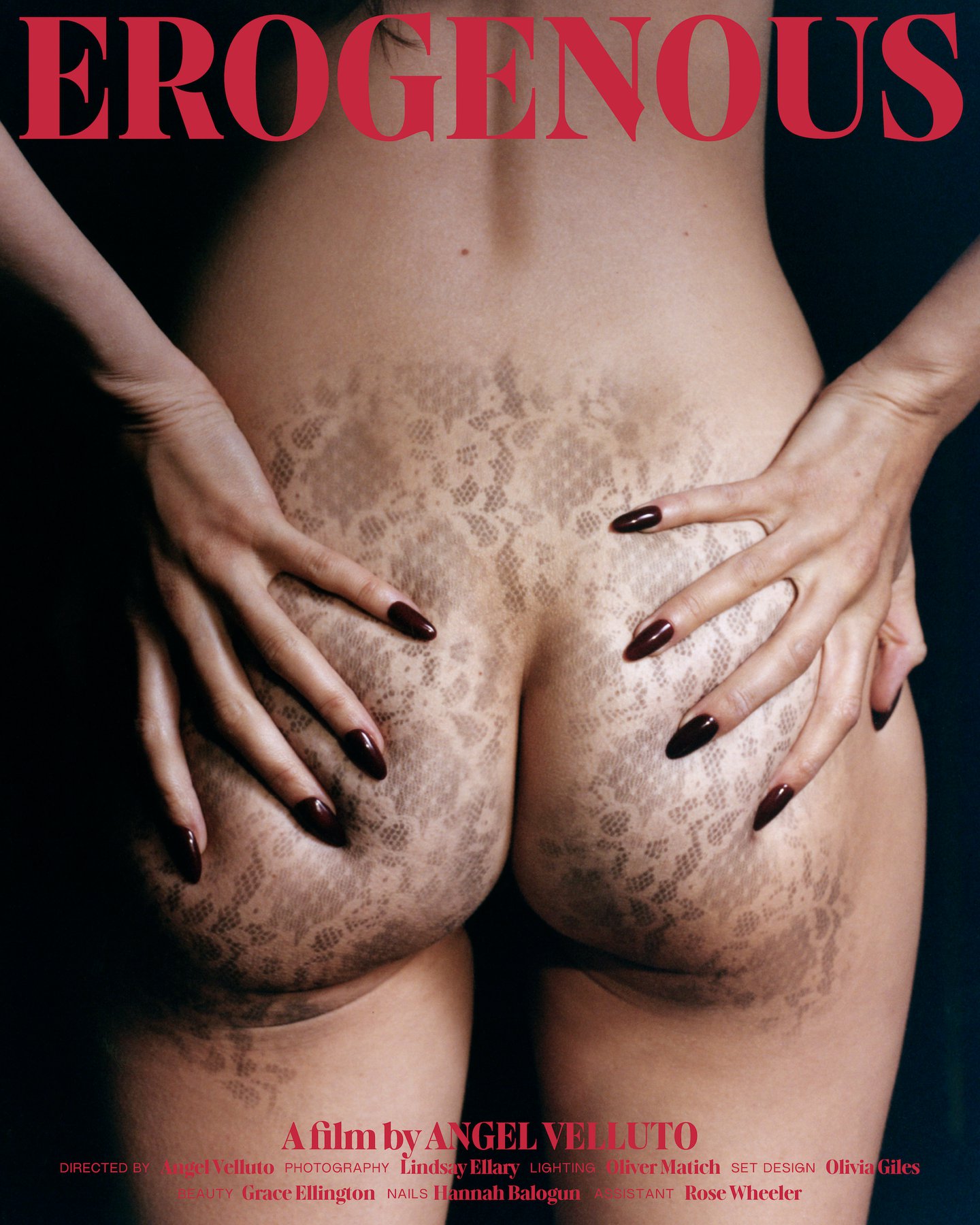 Designed by Eunice Su, this letterset’s sharp edges and soft curves steered its campaign towards something more sensual and erotic.