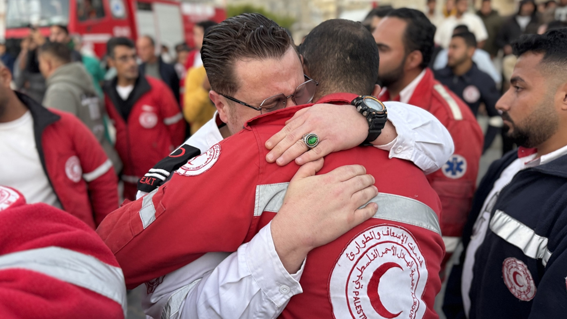 A new report found that Israeli soldiers fired over 900 bullets at Palestinian aid workers in March 2025, killing 15.