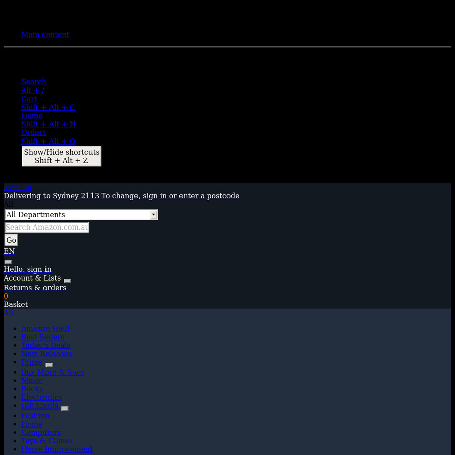 These terms and conditions apply to the offer where the first 1,500 Amazon.com.au customers who (1) have a billing address in Australia; (2) purchase a minimum $100 worth of Eligible Items in a …